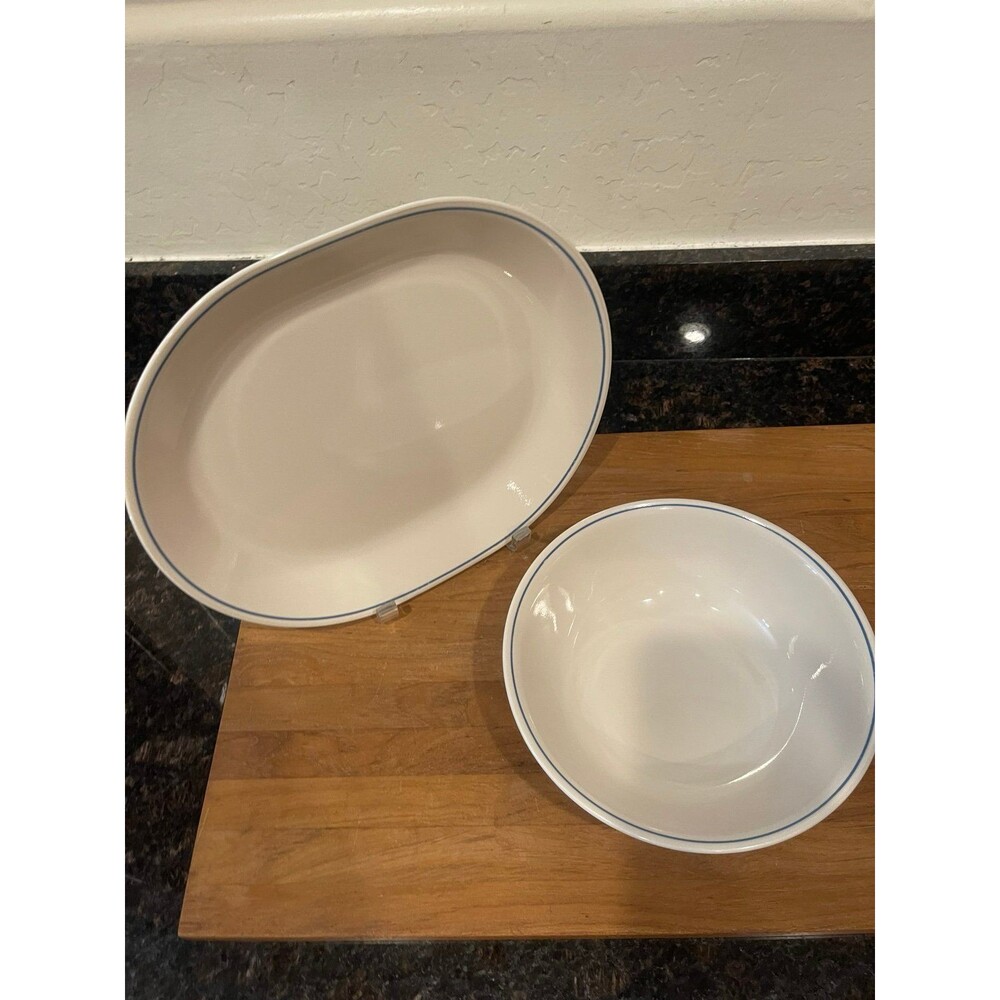 Corelle first of spring platter and serving bowl